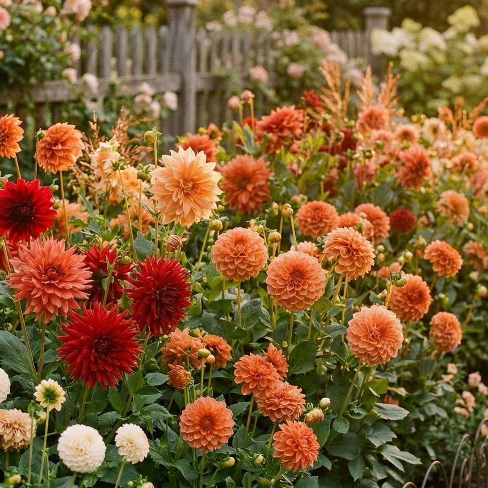 Dahliamix 'Warm Red'