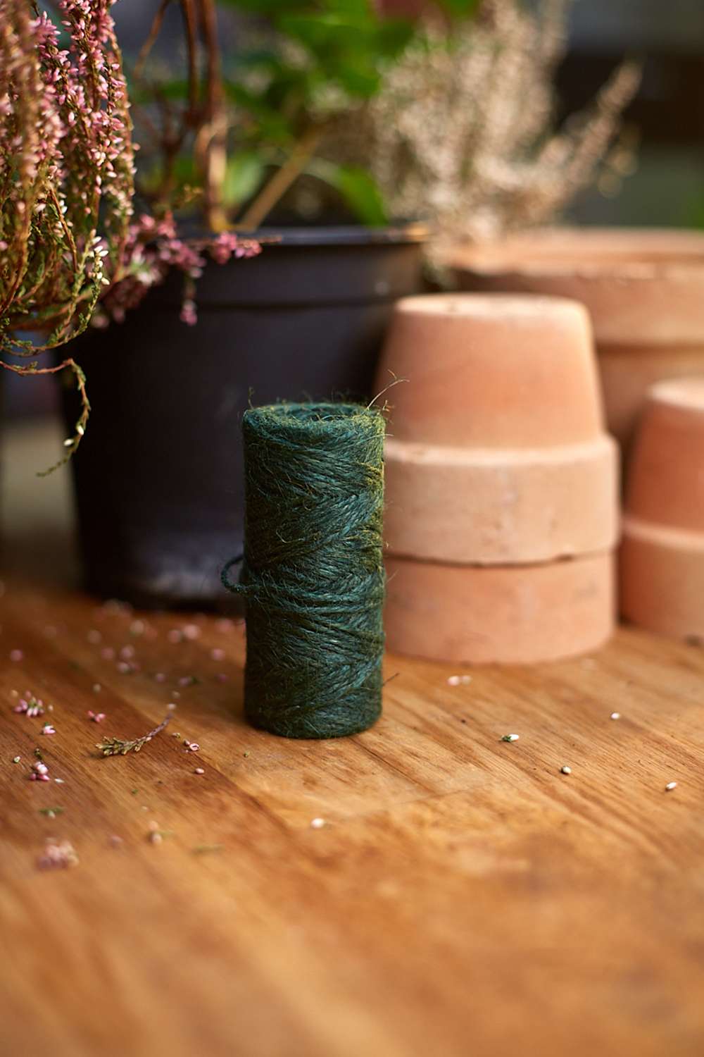 Jutesnöre grönt, 50 g