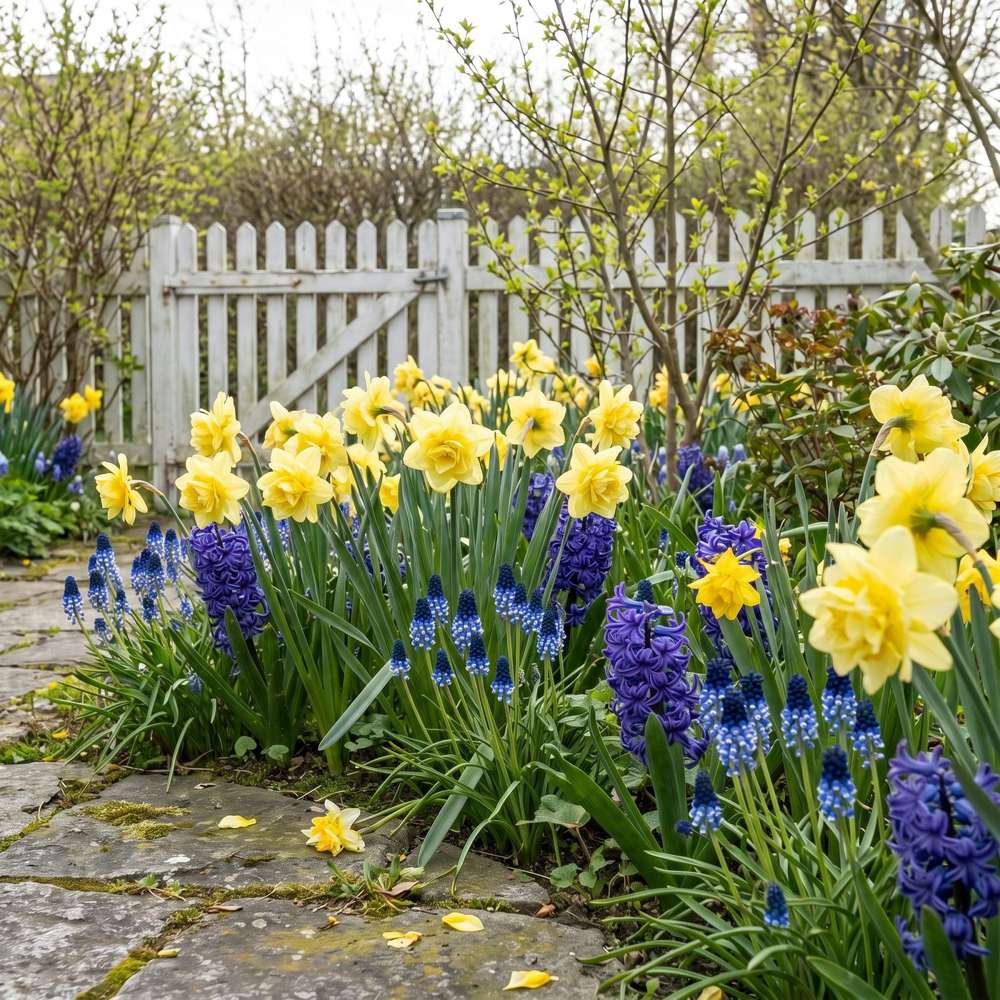 Färdig rabatt 'Blue Lemonade' (1 m²)