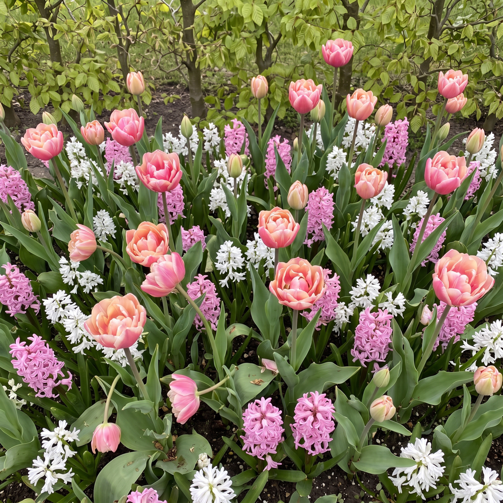 Färdig rabatt 'Candy Floss' (1 m²)