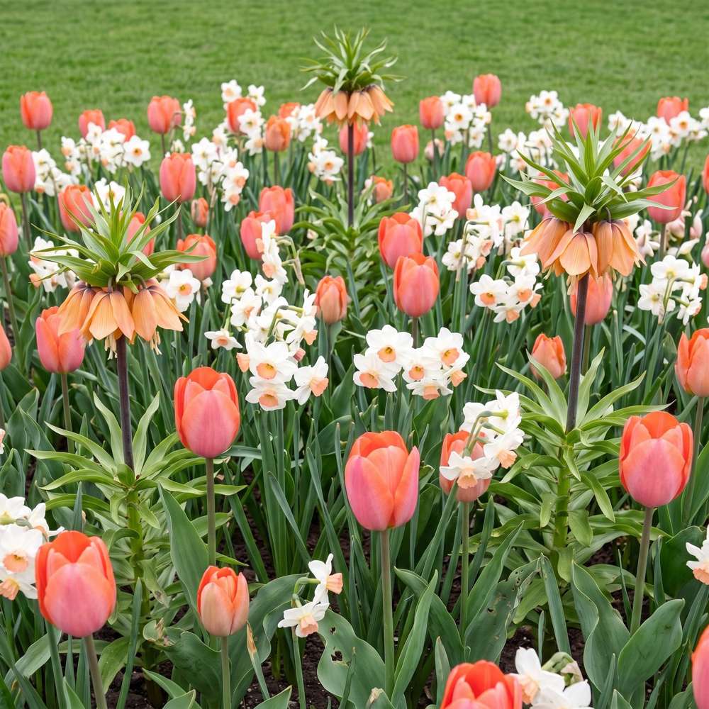 Färdig rabatt 'Crown Jewel' (1 m²)