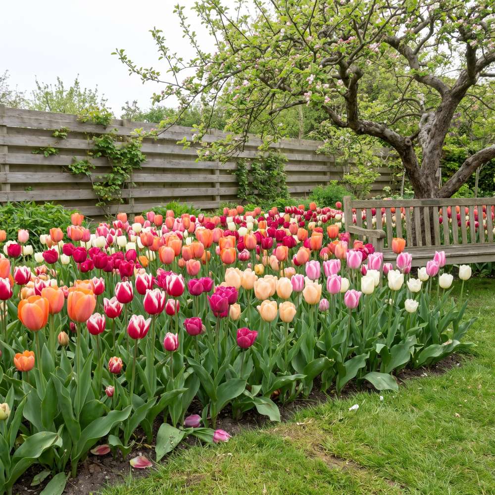 Färdig rabatt 'Forever Rainbow' (1 m²)
