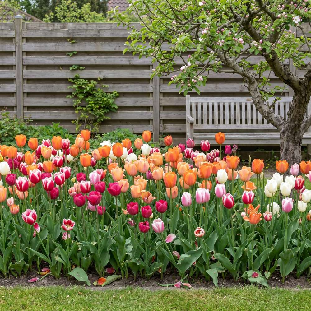 Färdig rabatt 'Forever Rainbow' (1 m²)