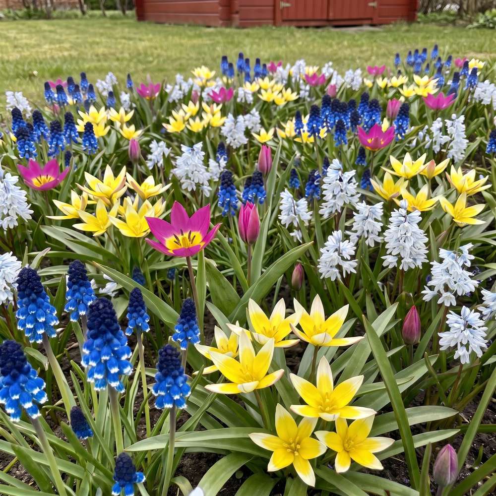 Färdig rabatt 'Little Gems' (1 m²)