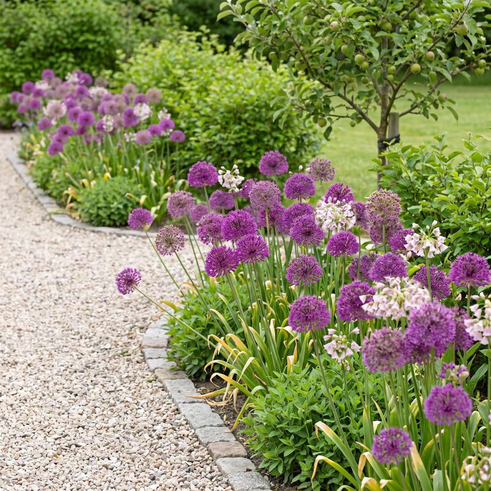 Färdig rabatt 'Pompom' (1 m²)