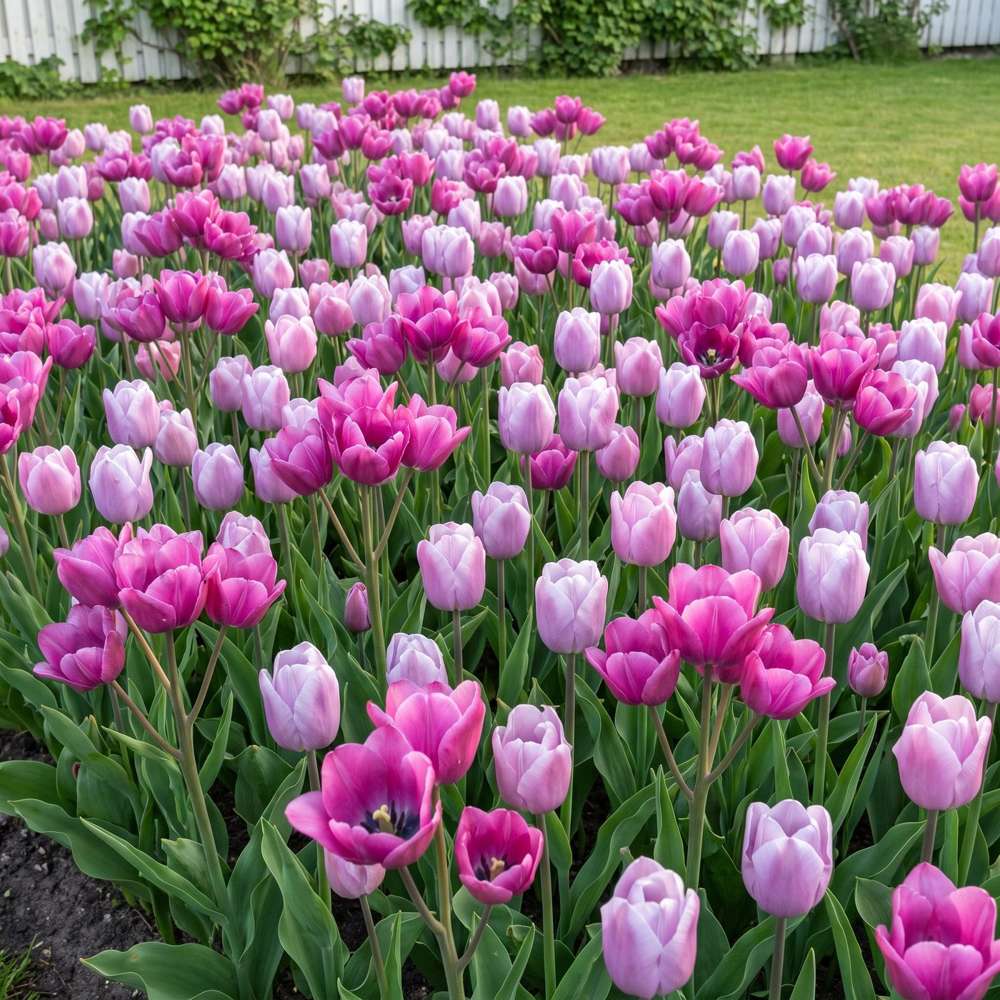 Färdig rabatt 'Purple Rain' (1 m²)