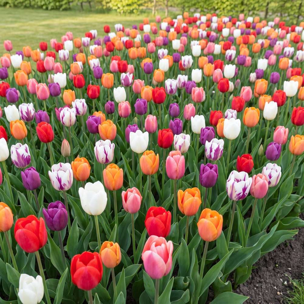 Färdig rabatt 'Rainbow Garden' (1 m²)