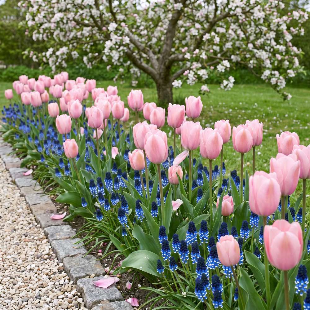 Färdig rabatt 'Sugared Almond' (1 m²)