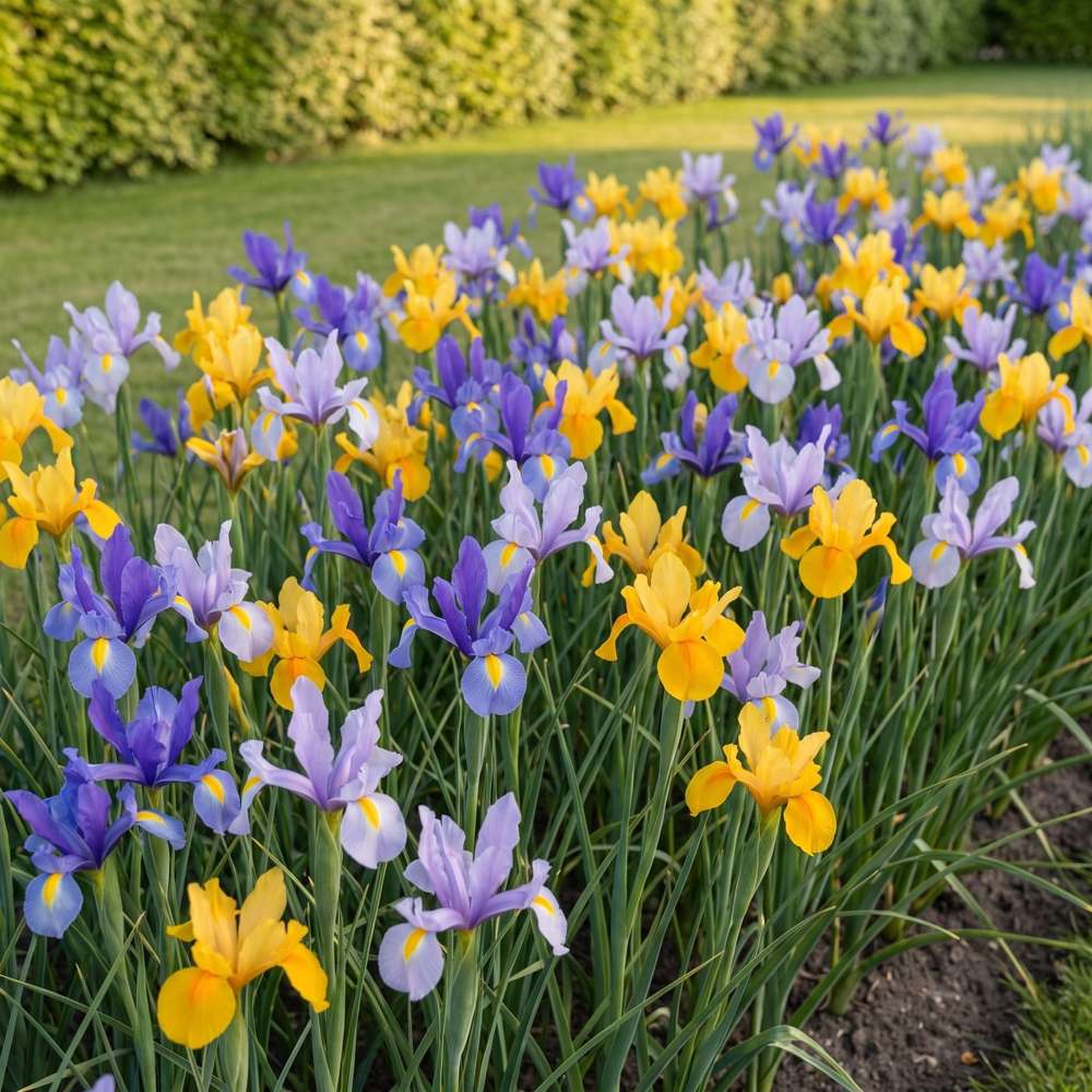 Färdig rabatt 'Summer Iris' (1 m²)