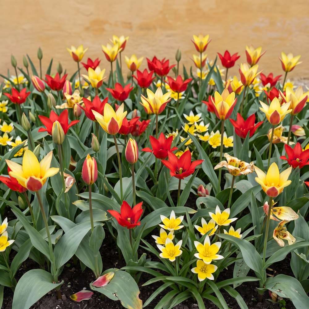 Färdig rabatt 'Wild Stars' (1 m²)