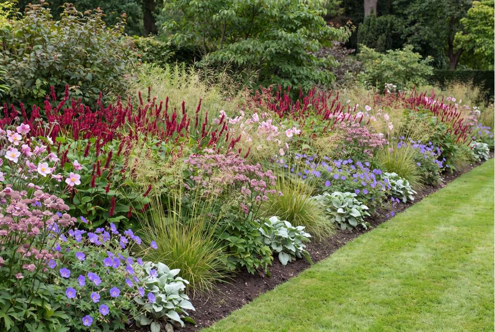 Perennpaket 'Blommor i skuggan' (1,5-2m²)