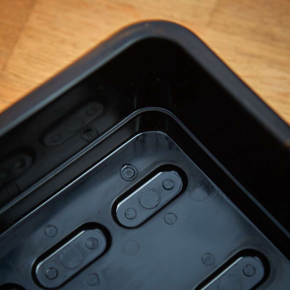 Sålåda utan dräningshål