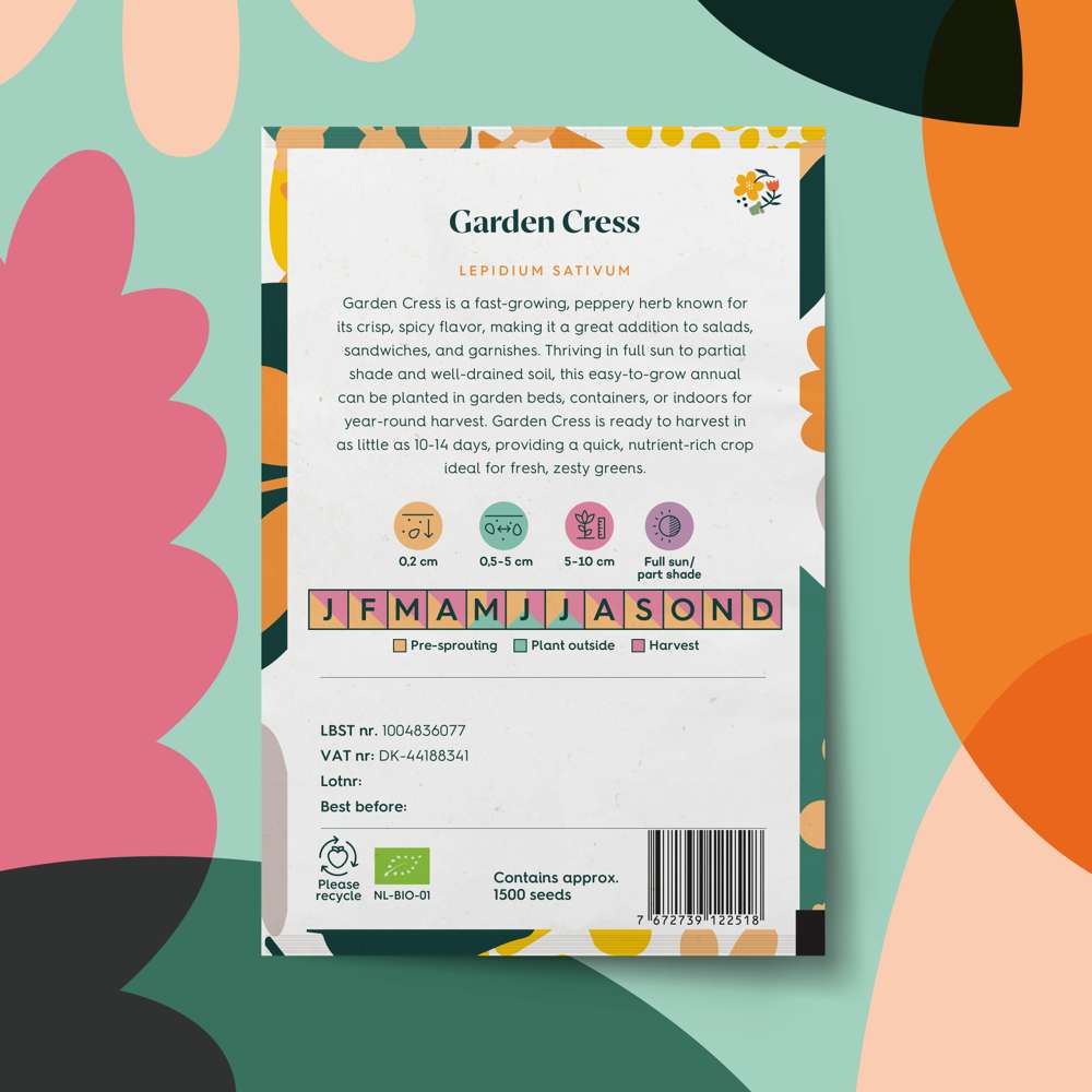 Trädgårdskrasse (frö)